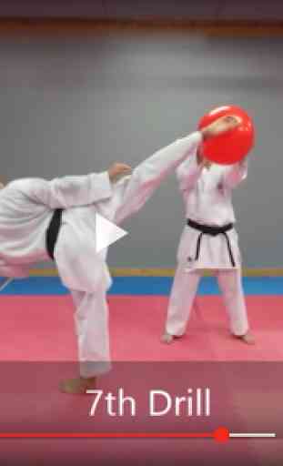 Karate training 1