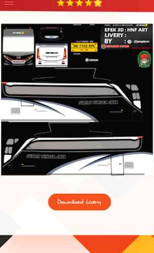 Livery Bussid HD Complete 2