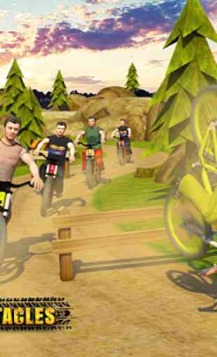 Mad Skills sporcizia pista Bicicletta Gara 3D 4