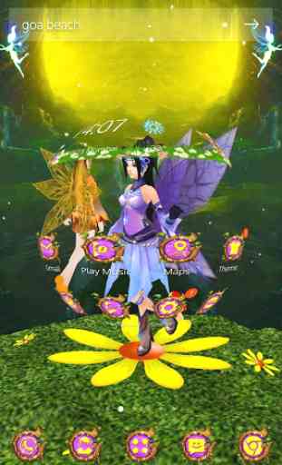 Magic Fairy Land 3D Launcher Theme 4