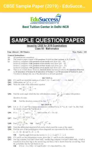 Maths(XII) - CBSE 10 Year Solved Papers [2008-19] 3