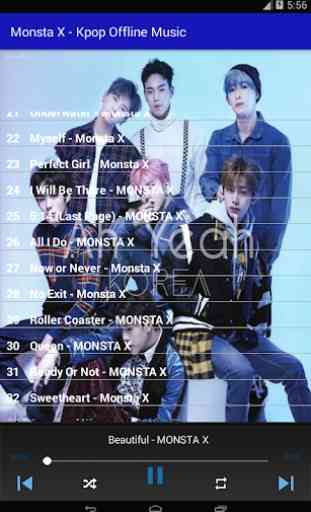 Monsta X - Kpop Offline Music 2
