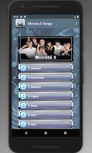 Monsta X Songs KPop Lyric 3