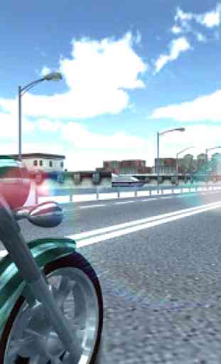 Motorcycle Traffic 3D 4