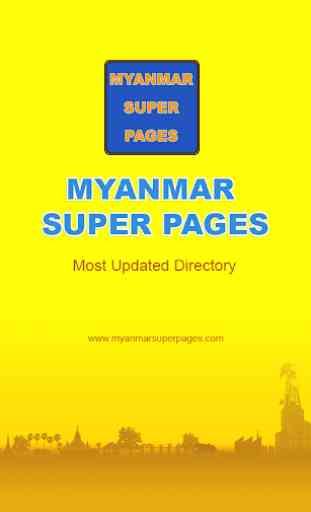 Myanmar Super Pages Directory 1
