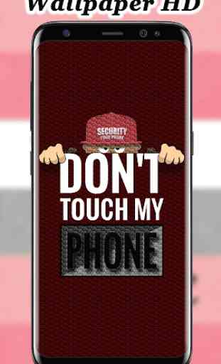 Non toccare Sfondi My Phone 3
