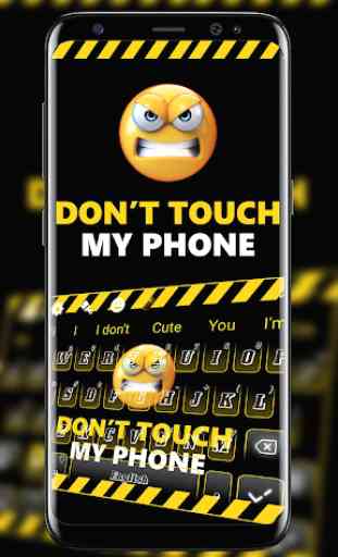 Non toccare Sfondo del mio telefono 3
