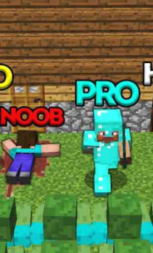 Noob vs Pro vs Hacker vs God: All Episode 2