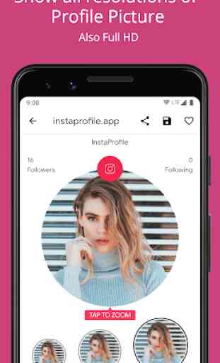 Profile Picture Downloader & Zoom for Instagram 2