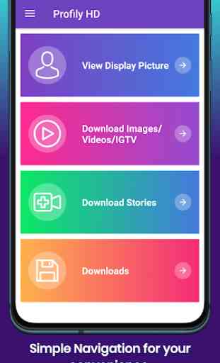 PROFILY HD – Story Saver, Downloader for instagram 1