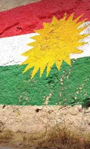 Sfondi della bandiera curda 4