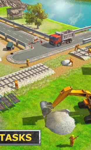 Sim di costruzione di tunnel ferroviari: giochi di 4