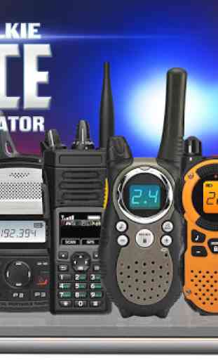 Simulatore radio walkie-talkie polizia JOKE GAME 1