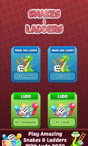 Snakes and Ladders - Ludo Game 1