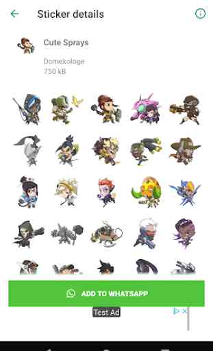 Stickers (Overwatch) for WhatsApp 4