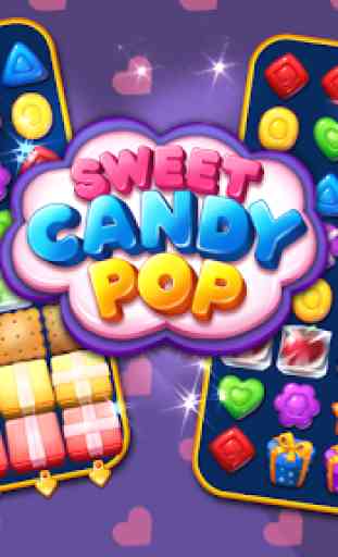 Sweet Candy POP : Match 3 Puzzle 2