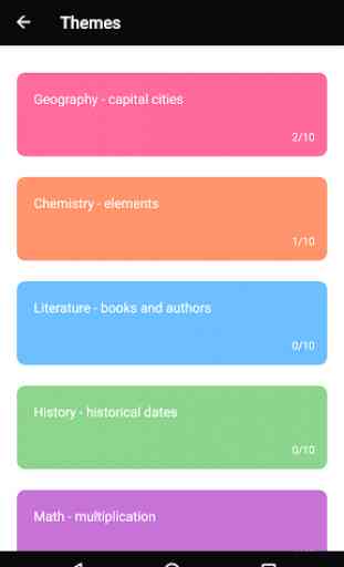 Swipe & Learn: geography, chemistry, history 2