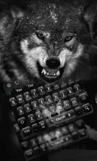 Tastiera Black Wolf selvaggia 1