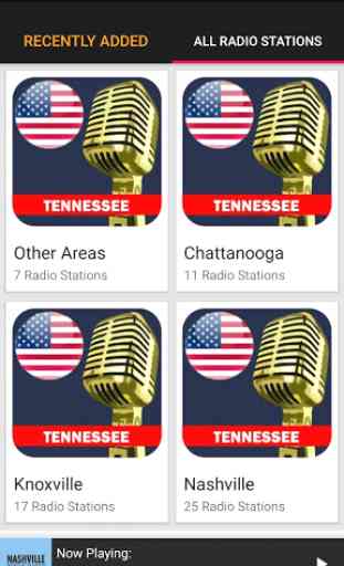 Tennessee Radio Stations - USA 3