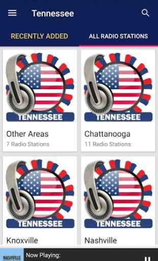 Tennessee Radio Stations - USA 4