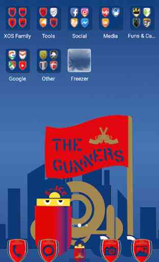 Theme for Infinix - XOS Launcher : Gunners Themes 2