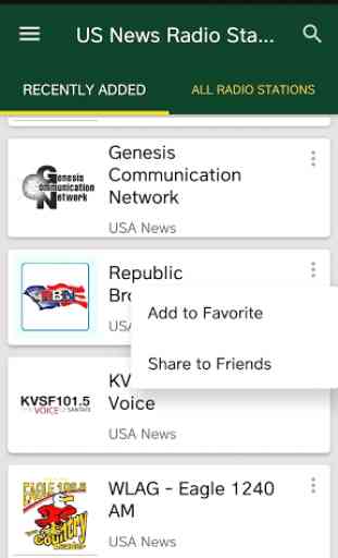 US News Radio Stations  1