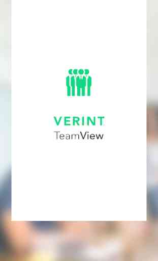 Verint TeamView 1