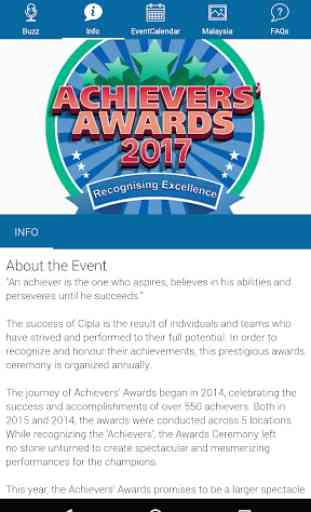 Achievers' Award 2