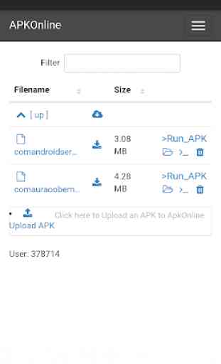 ApkOnline estrattore apk per emulatore online 3