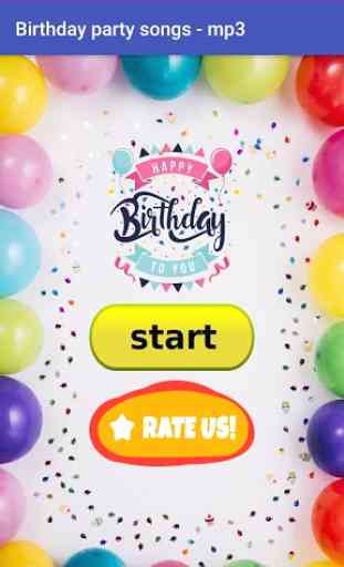 Birthday Party Songs - mp3 1