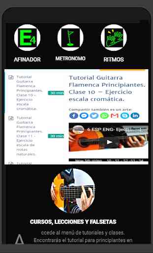 Classi di chitarra flamenco 3