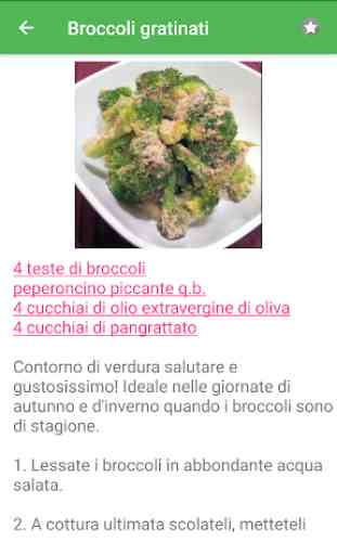 Contorni ricette di cucina gratis in italiano. 4