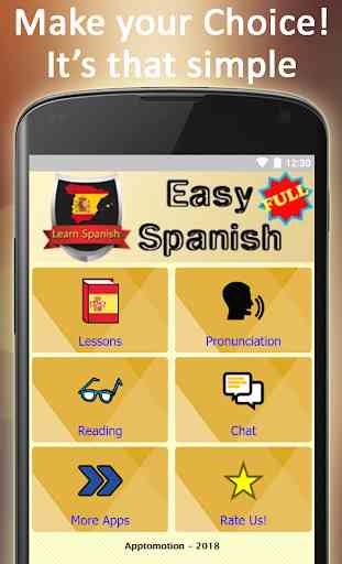 Easy Spanish Full - Fast Offline Language Learning 1