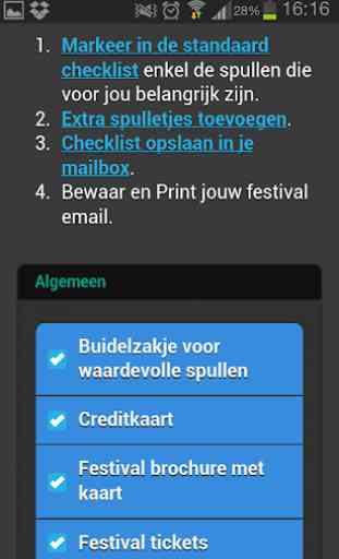 Festival Kalender Checklist (NL) 4