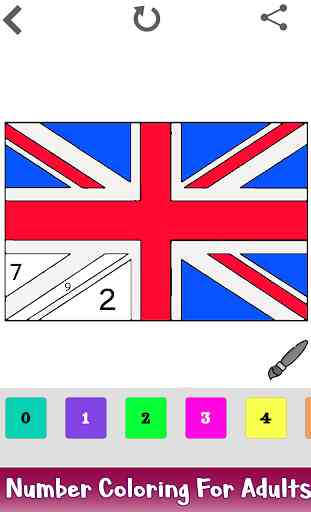 Flags Color by Number - Coloring Book Pages 2019 2