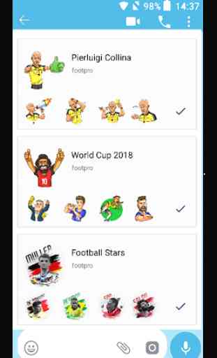 Football Players Stickers For Whatssapp 1