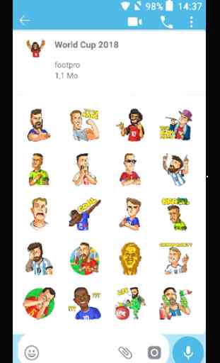 Football Players Stickers For Whatssapp 3