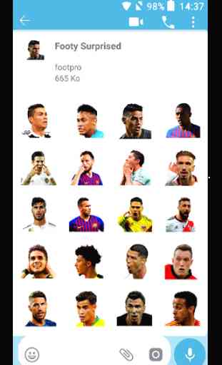 Football Players Stickers For Whatssapp 4