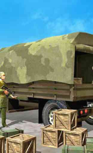 Fuoristrada Camion dell'esercito Guidare Gioco 3