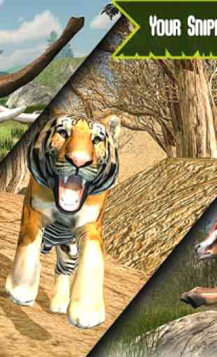 Giochi di caccia al cervo 3D- Animal hunter 2020 4