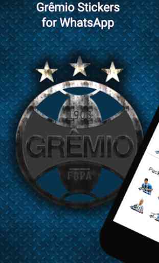 ⚽ Grêmio Stickers for WhatsApp  - WAStickerApps ⚽ 1