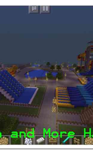 Guide for Waterpark MCPE Map 1
