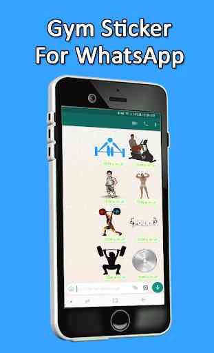 Gym Stickers for WhatsApp - WAStickerApps 2