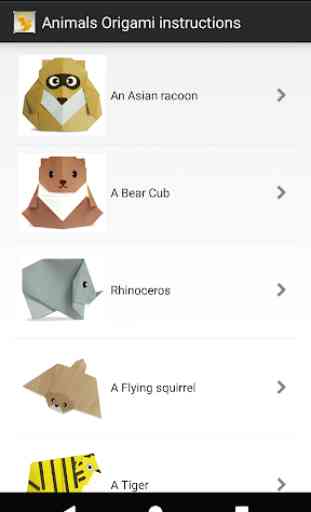 Istruzioni Animali Origami 1