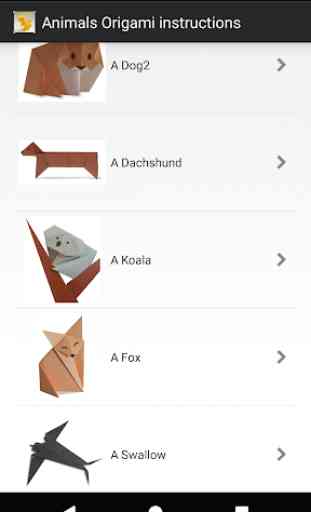 Istruzioni Animali Origami 4