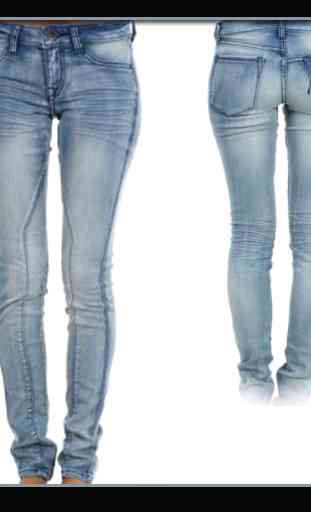 Jeans lunghi da donna 1