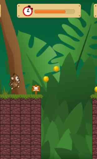 Jungle Monkey Run Game: Free! (Runner with Levels) 1