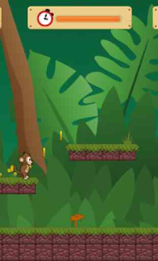 Jungle Monkey Run Game: Free! (Runner with Levels) 4