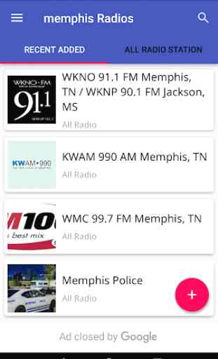 Memphis All Radio Stations 1