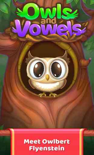 Owls and Vowels: Word Game 1